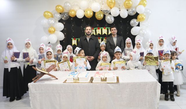 Genç’te Kur’an Kursu Öğrencileri İçin Mezuniyet Programı Düzenlendi