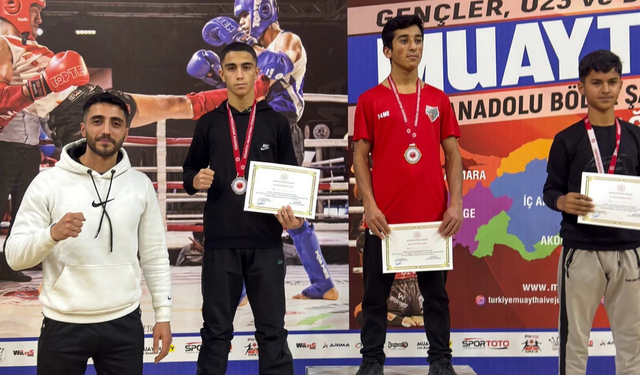 Muay Thai’de Bingöl’den Bölge Şampiyonluğu