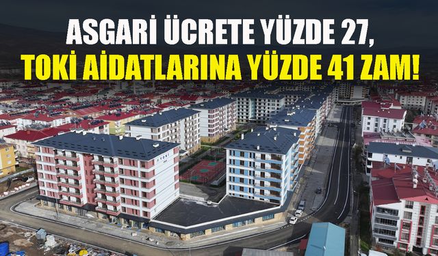 Bingöl’de TOKİ Konutlarının Aidatlarına Yüzde 41,55 Zam!