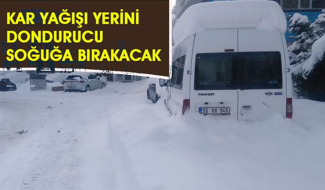 Bingöl'de Kar Yağışı Yerini Dondurucu Soğuklara Bırakacak!