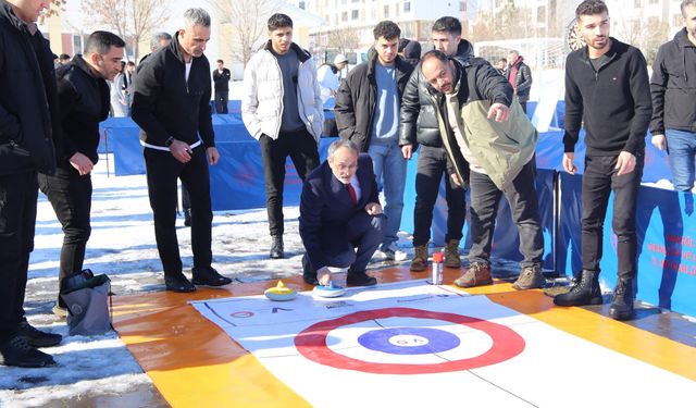 Bingöl Üniversitesinde Kar Sporları Etkinliği