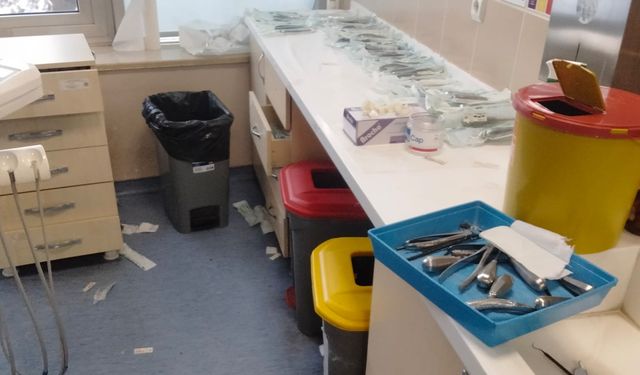 Diş Hastanesinde Hijyen Sorunu!