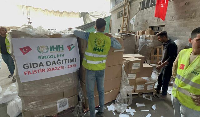 Bingöl İHH 2025 Yılında 38 Milyon TL Yardımda Bulundu