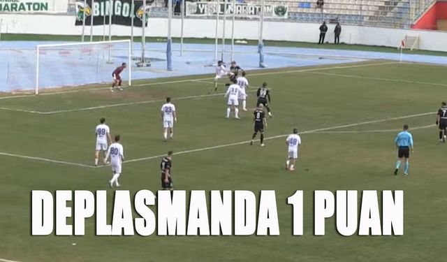 12 Bingölspor, Kırıkkale'den 1 Puanla Döndü