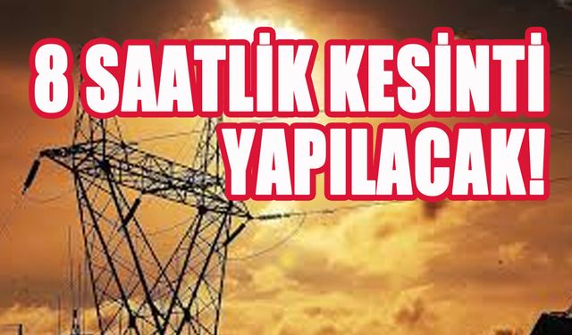 Bingöl Genelinde Elektrik Kesintisi Yapılacak