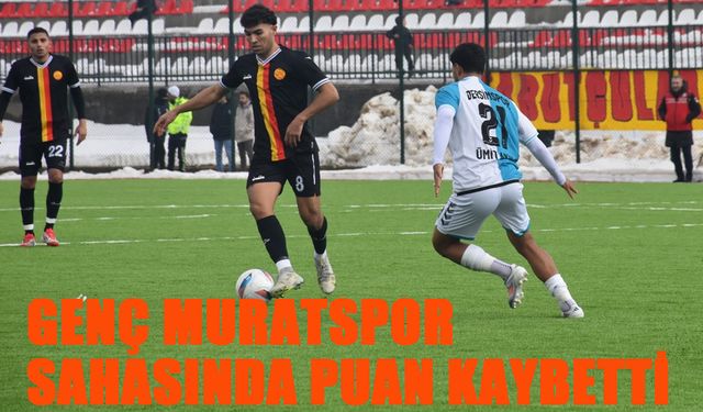 Genç Muratspor, Sahasında Puan Kaybetti