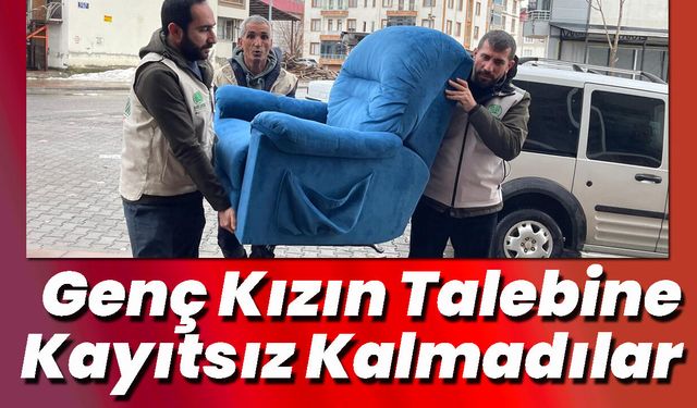 Genç Kızın Talebine Kayıtsız Kalmadılar