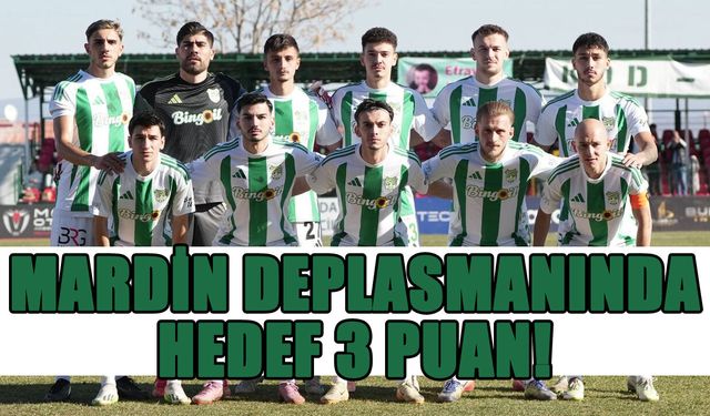 12 Bingölspor, Mardin Deplasmanına Gidecek