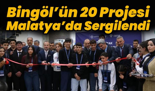 Bingöl’ün 20 Projesi Malatya’da Sergilendi
