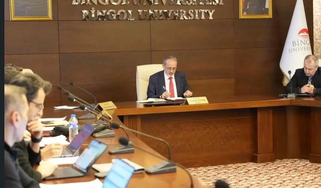 Bingöl Üniversitesi’nde BAP Komisyonu Değerlendirme Toplantısı Yapıldı