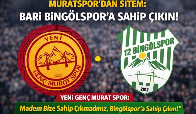 Genç Muratspor’dan 12 Bingölspor İçin Dayanışma Çağrısı
