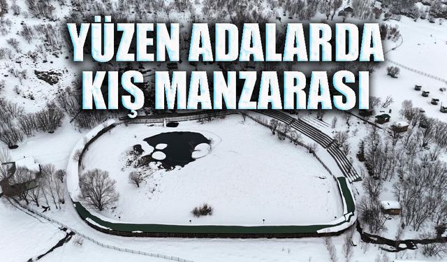 Yüzen Adalarda Kış Manzarası
