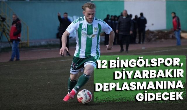 12 Bingölspor, Diyarbakır Deplasmanına Gidecek