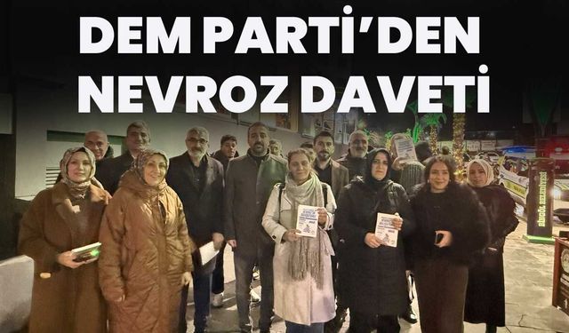 Dem Parti’den Nevroz Daveti