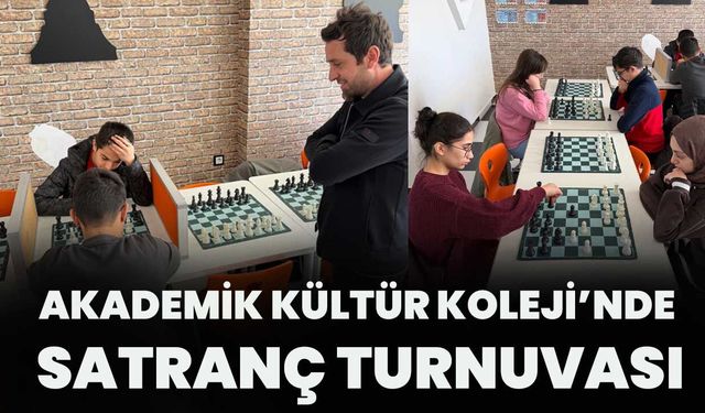 Akademik Kültür Koleji’nde Satranç Turnuvası