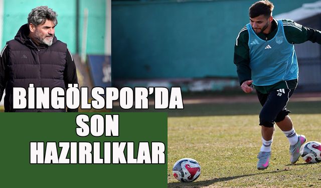 12 Bingölspor, Yarınki Maça Hazırlanıyor