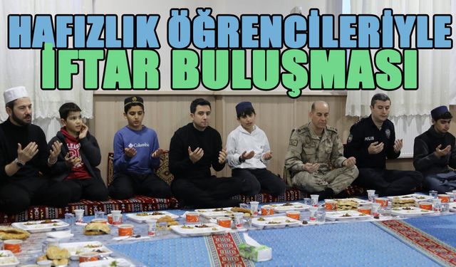 Genç’te Hafızlık Öğrencileriyle İftar