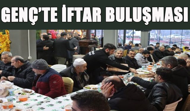 Genç’teki Halk İftarına Yoğun Katılım