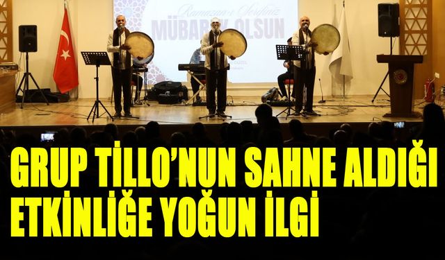 Genç’teki İlahi Dinletisine Yoğun İlgi