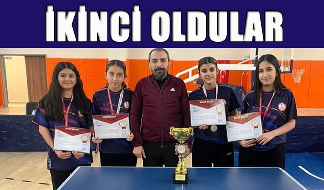 Bingöllü Sporcular 'İkinci' Oldu