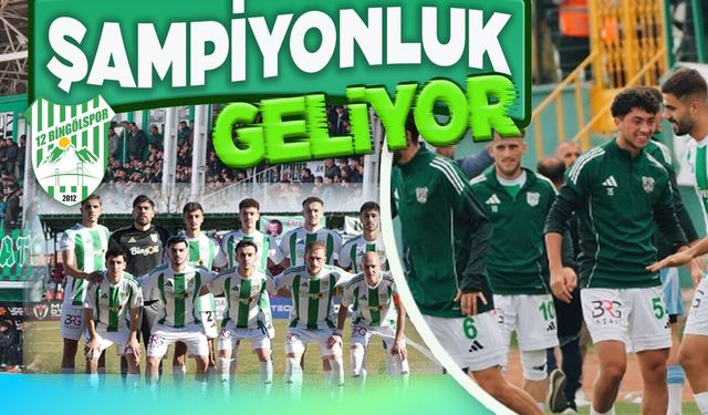 12 Bingölspor’da Nefesler Tutuldu: ‘Şampiyonluk’ Geliyor!