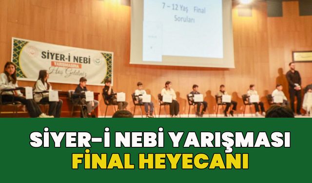 Bingöl’de ‘Siyer-i Nebi Yarışması’ Final Heyecanı