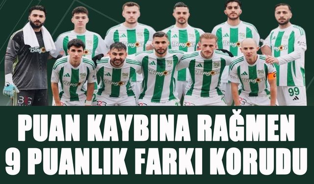 12 Bingölspor, Puan Kayıplarına Rağmen Farkı Koruyor