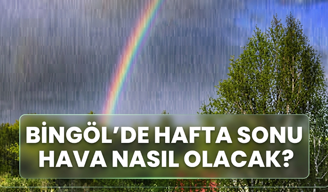 Bingöl’de Hafta Sonu Hava Nasıl Olacak?