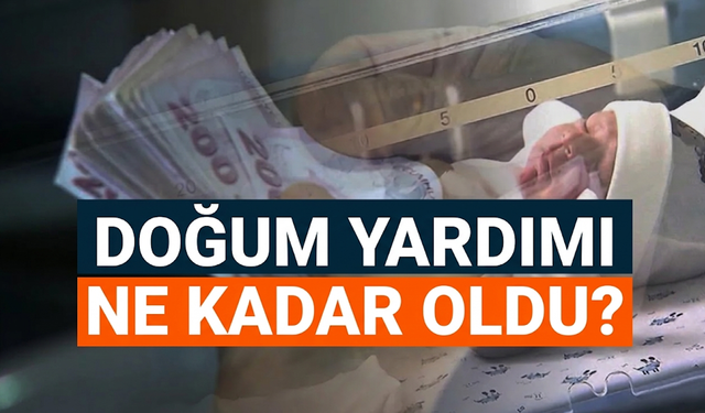 Doğum Yardımı Ne Kadar Oldu?