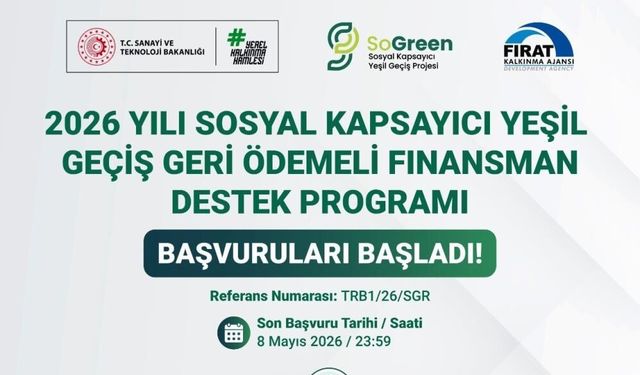 KOBİ'ler İçin Yeşil Dönüşüm Desteği Başvuruları Başladı