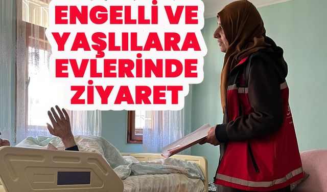 Bingöl’de Engelli ve Yaşlılara Evlerinde Ziyaret