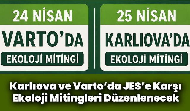 Karlıova ve Varto’da JES’e Karşı Ekoloji Mitingleri Düzenlenecek