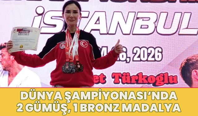 Bingöl’de Görev Yapan Öğretmenden Büyük Başarı: 2 Gümüş, 1 Bronz Madalya