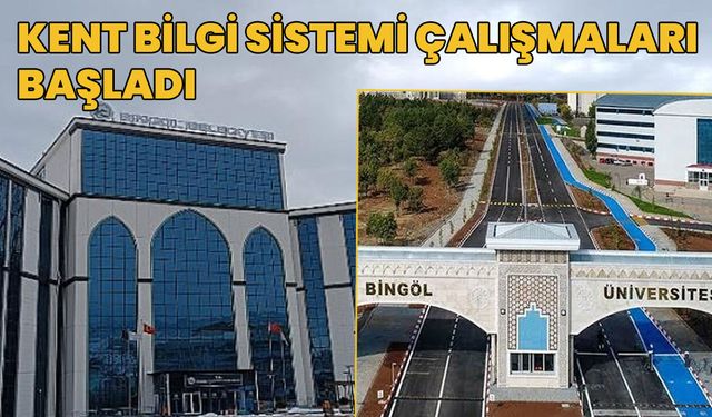 Bingöl’de 'Kent Bilgi Sistemi' Çalışması