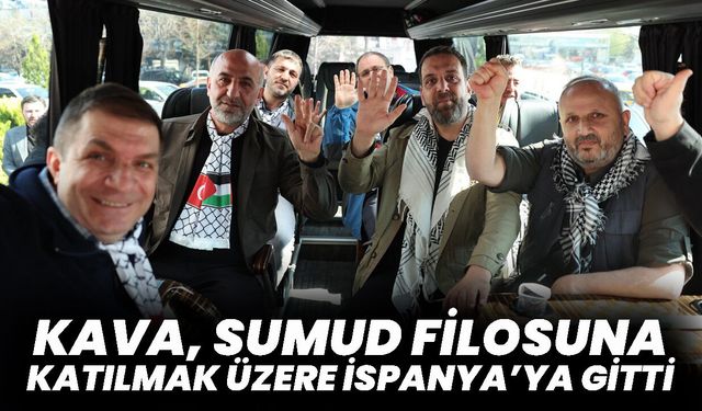 Kava, Sumud Filosuna Katılmak Üzere İspanya’ya Gitti