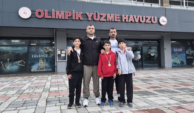Bingöllü Yüzücüler Türkiye Finallerine Katılmaya Hak Kazandı