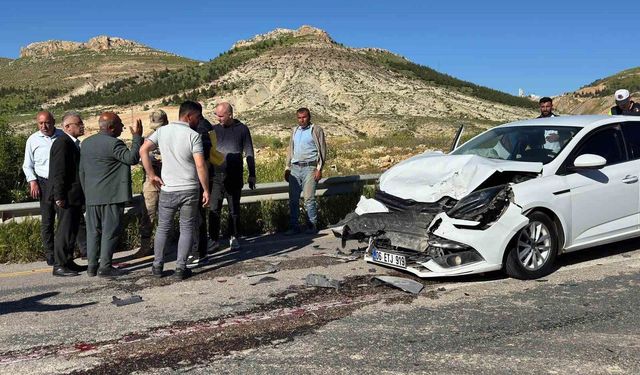 Mardin’de Trafik Kazası: 1 Kişi Yaralandı