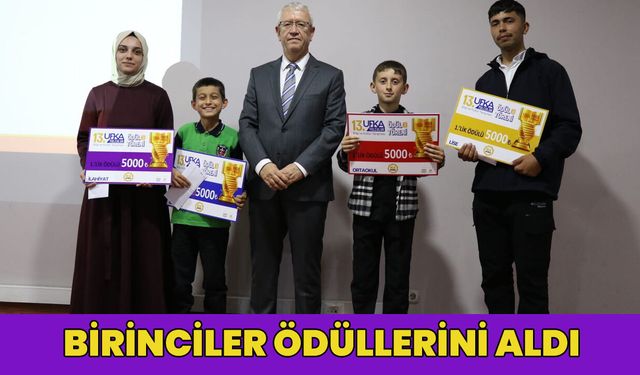 Bingöl'de 'Ufka Yolculuk' Ödül Töreni