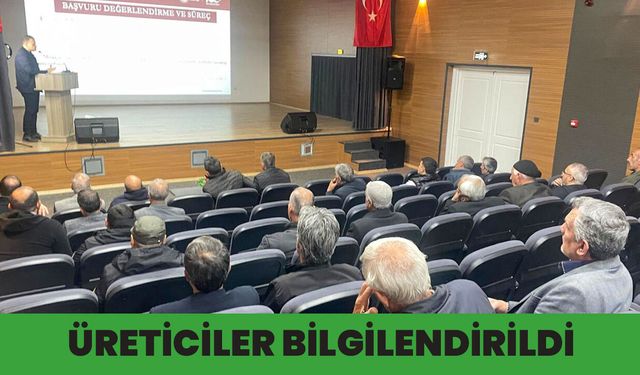 Bingöl’ün İlçesinde Çiftçiler Bilgilendirildi