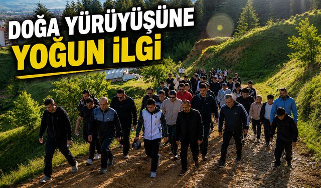Bingöl’ün İlçesinde Doğa Yürüyüşüne Büyük İlgi