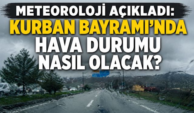 Bingöl'de Kurban Bayramı’nda Hava Durumu Nasıl Olacak?