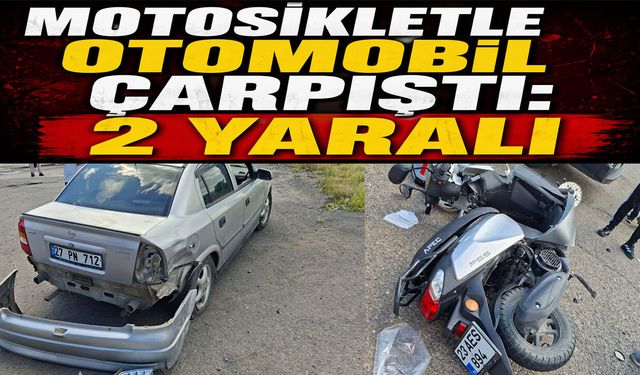 Bingöl'de Motosiklet ile Otomobil Çarpıştı: 2 Yaralı