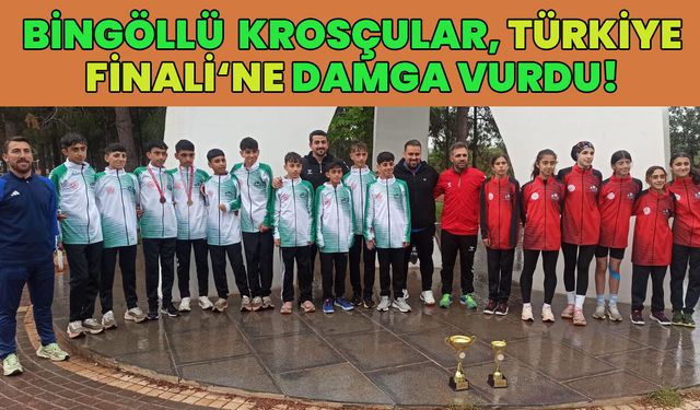 Bingöllü Krosçular, Türkiye Finali’ne Damga Vurdu