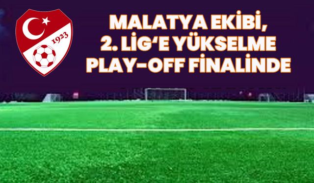 Malatya Ekibi, 2. Lig’e Yükselme Finalinde