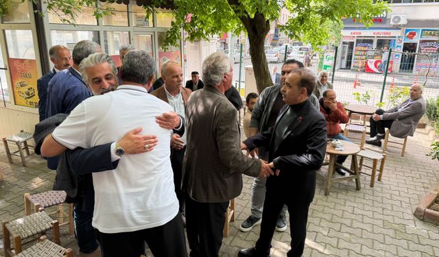 MHP’den Genç’te Esnaf Ziyareti