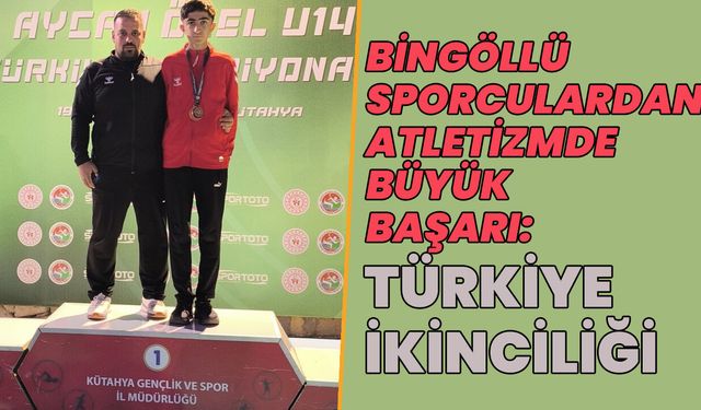 Bingöllü Atletlerden Türkiye Şampiyonası'nda Büyük Başarı