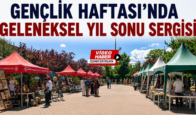 Gençlik Haftası’nda Geleneksel Yıl Sonu Sergisi