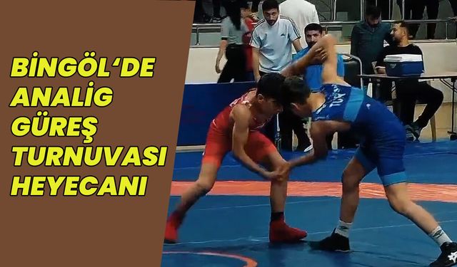 Bingöl’ün Ev Sahipliğinde ANALİG Güreş Grup Müsabakaları