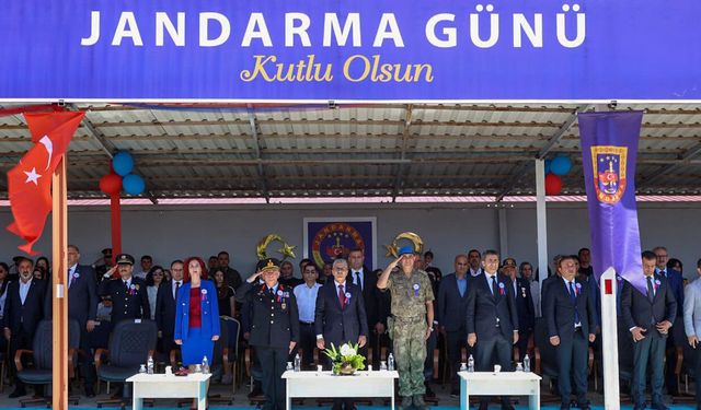 Bingöl'de Jandarma'nın 187. Yıldönümü Törenle Kutlandı