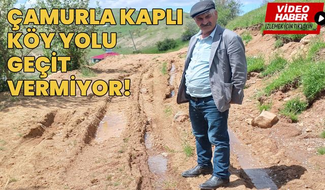 Bingöl'de Karer Yolu Çamur Tarlası!